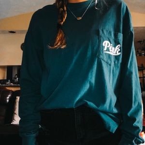 Blue PINK Long-sleeve Shirt🦋